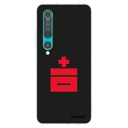 Átlátszó szilikon tok az alábbi mobiltelefonokra Xiaomi Mi 10 - Le Plastenciaga