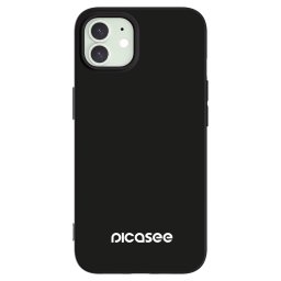Fekete szilikon tok az alábbi mobiltelefonokra Apple iPhone 12 - Picasee
