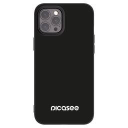 Fekete szilikon tok az alábbi mobiltelefonokra Apple iPhone 12 Pro Max - Picasee