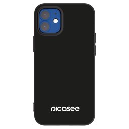 Fekete szilikon tok az alábbi mobiltelefonokra Apple iPhone 12 mini - Picasee