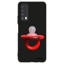 Fekete szilikon tok az alábbi mobiltelefonokra Huawei P Smart 2021 - Le Dudel
