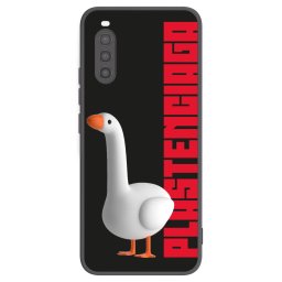 Fekete szilikon tok az alábbi mobiltelefonokra Sony Xperia 10 II - Kiky Ricky