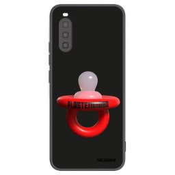 Fekete szilikon tok az alábbi mobiltelefonokra Sony Xperia 10 II - Le Dudel