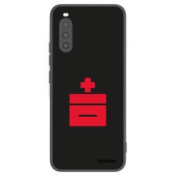 Fekete szilikon tok az alábbi mobiltelefonokra Sony Xperia 10 II - Le Plastenciaga