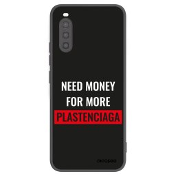 Fekete szilikon tok az alábbi mobiltelefonokra Sony Xperia 10 II - More PLASTENCIAGA