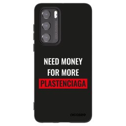 Fekete szilikon tok az alábbi mobiltelefonokra Huawei P40 - More PLASTENCIAGA