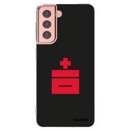 Átlátszó szilikon tok az alábbi mobiltelefonokra Samsung Galaxy S21 5G G991B - Le Plastenciaga