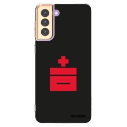 Átlátszó szilikon tok az alábbi mobiltelefonokra Samsung Galaxy S21+ 5G G996F - Le Plastenciaga