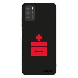 Átlátszó szilikon tok az alábbi mobiltelefonokra Xiaomi Poco M3 - Le Plastenciaga