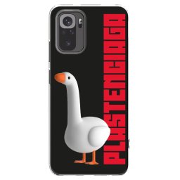Átlátszó szilikon tok az alábbi mobiltelefonokra Xiaomi Redmi Note 10 - Kiky Ricky