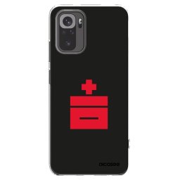 Átlátszó szilikon tok az alábbi mobiltelefonokra Xiaomi Redmi Note 10 - Le Plastenciaga