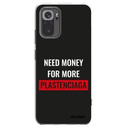 Átlátszó szilikon tok az alábbi mobiltelefonokra Xiaomi Redmi Note 10 - More PLASTENCIAGA