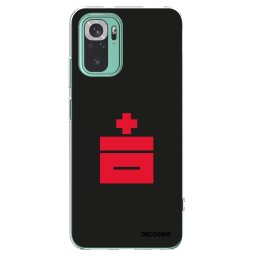 Átlátszó szilikon tok az alábbi mobiltelefonokra Xiaomi Redmi Note 10 Pro - Le Plastenciaga