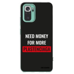 Átlátszó szilikon tok az alábbi mobiltelefonokra Xiaomi Redmi Note 10 Pro - More PLASTENCIAGA