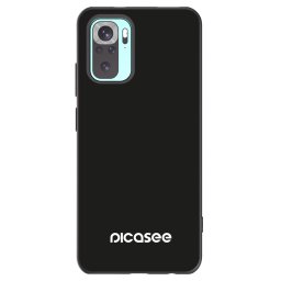 Fekete szilikon tok az alábbi mobiltelefonokra Xiaomi Redmi Note 10 Pro - Picasee