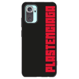 Fekete szilikon tok az alábbi mobiltelefonokra Xiaomi Redmi Note 10 Pro - Plastenciaga