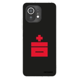 Átlátszó szilikon tok az alábbi mobiltelefonokra Xiaomi Mi 11 - Le Plastenciaga
