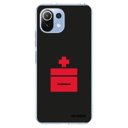 Átlátszó szilikon tok az alábbi mobiltelefonokra Xiaomi Mi 11 Lite - Le Plastenciaga