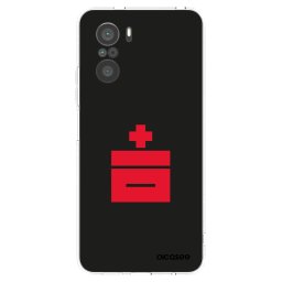 Átlátszó szilikon tok az alábbi mobiltelefonokra Xiaomi Poco F3 - Le Plastenciaga