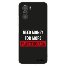 Átlátszó szilikon tok az alábbi mobiltelefonokra Xiaomi Poco F3 - More PLASTENCIAGA
