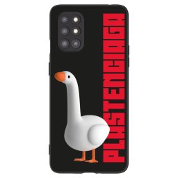 Fekete szilikon tok az alábbi mobiltelefonokra OnePlus 8T - Kiky Ricky