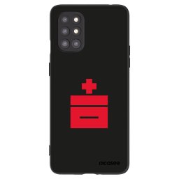 Fekete szilikon tok az alábbi mobiltelefonokra OnePlus 8T - Le Plastenciaga