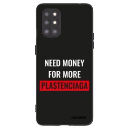 Fekete szilikon tok az alábbi mobiltelefonokra OnePlus 8T - More PLASTENCIAGA