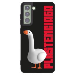 Fekete szilikon tok az alábbi mobiltelefonokra Samsung Galaxy S21 FE 5G - Kiky Ricky