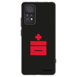 Fekete szilikon tok az alábbi mobiltelefonokra Xiaomi Redmi Note 11 Pro 5G - Le Plastenciaga