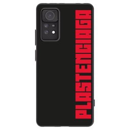 Fekete szilikon tok az alábbi mobiltelefonokra Xiaomi Redmi Note 11 Pro 5G - Plastenciaga