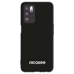 Fekete szilikon tok az alábbi mobiltelefonokra OPPO A16 - Picasee