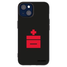 Fekete szilikon tok az alábbi mobiltelefonokra Apple iPhone 14 - Le Plastenciaga