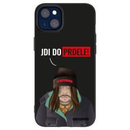 Fekete szilikon tok az alábbi mobiltelefonokra Apple iPhone 14 Plus - Bezďák