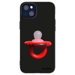 Fekete szilikon tok az alábbi mobiltelefonokra Apple iPhone 14 Plus - Le Dudel