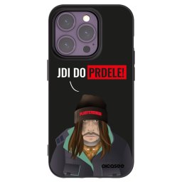 Fekete szilikon tok az alábbi mobiltelefonokra Apple iPhone 14 Pro - Bezďák