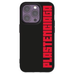 Fekete szilikon tok az alábbi mobiltelefonokra Apple iPhone 14 Pro - Plastenciaga