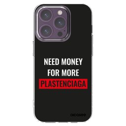Átlátszó szilikon tok az alábbi mobiltelefonokra Apple iPhone 14 Pro - More PLASTENCIAGA