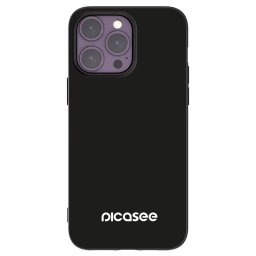 Fekete szilikon tok az alábbi mobiltelefonokra Apple iPhone 14 Pro Max - Picasee