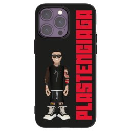 Fekete szilikon tok az alábbi mobiltelefonokra Apple iPhone 14 Pro Max - Tomáš Rajchl