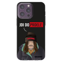 Átlátszó szilikon tok az alábbi mobiltelefonokra Apple iPhone 14 Pro Max - Bezďák