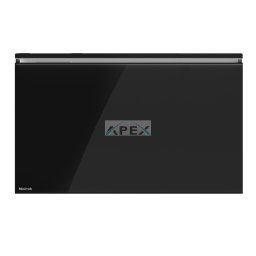 Noirot E211127 Verlys 2000 NR elektromos radiátor, 2000 W, konvektív és infravörös fűtési mód, IP24 védettség, edzett üveg előlap, antracit szürke