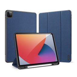 DUX DOMO Flip tok Apple iPad Pro 12.9 2022 / 2021 / 2020 kék