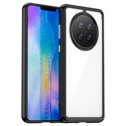 CRYSTAL Védőburkolat Huawei Mate 50 Pro -hoz fekete