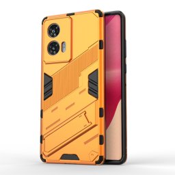 BIB Védőhuzat állvánnyal Motorola Edge 50 Fusion narancshoz