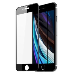 DUX 3D Edzett védőüveg Apple iPhone SE 2022 / SE 2020 / 8 / 7 készülékhez, fekete