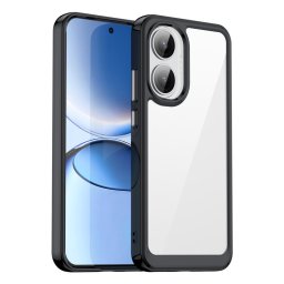 CRYSTAL Védő tok Xiaomi Poco F7-hez, fekete