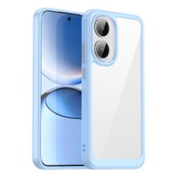 CRYSTAL Védő tok Xiaomi Poco F7 kék színhez