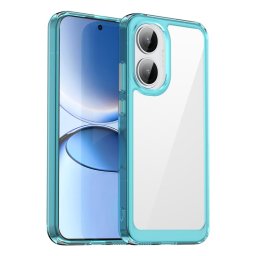 CRYSTAL Védő tok Xiaomi Poco F7 telefonhoz, türkiz