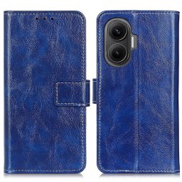 RETRO Pénztárca tok Xiaomi Poco F7 kék