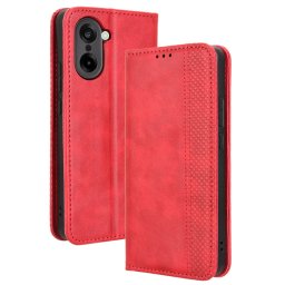 BUSINESS Pénztárca tok OnePlus Nord CE 5 5G piros színben